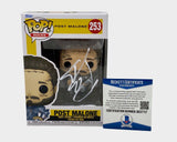 Post Malone Signed Autographed Funko Pop Figure #253 Rocks Beckett COA