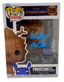 Guillermo Del Toro Signed Autograph Pinnochio Funko Pop #1299 Beckett COA
