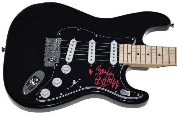 Zander Schloss Signed Autographed Electric Guitar The Circle Jerks Beckett COA