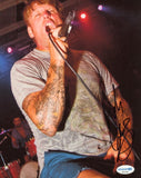 John Joseph Cro-Mags Signed Autograph 8x10 Photo Hardcore Punk Singer ACOA COA