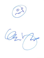 George Lopez Signed Autographed Hand Drawn Sketch COA VD