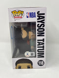 Jayson Tatum Signed Autographed Funko Pop Figure Boston Celtics #118 Beckett COA