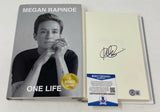 Megan Rapinoe Signed Autographed One Life Hardcover Book USA Soccer Beckett COA