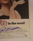 John Travolta Signed Autographed GREASE 11X17 Movie Poster Photo PSA/DNA COA