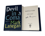 Mark Lanegan Signed Autograph Devil In A Coma HC 1st Edition Book Mad Season COA