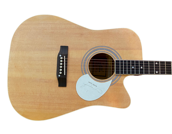 Patti Smith Signed Autographed Full Size Acoustic Guitar ACOA COA