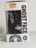 Skeet Ulrich Signed Ghostface Funko Pop Figure Scream Billy Beckett BAS COA