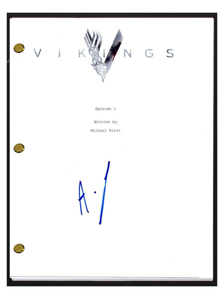 Alexander Ludwig Signed Autographed VIKINGS Pilot Episode Script Screenplay COA