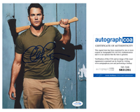 Chris Pratt Signed Autographed 8x10 Photo Guardians of the Galaxy ACOA COA VD