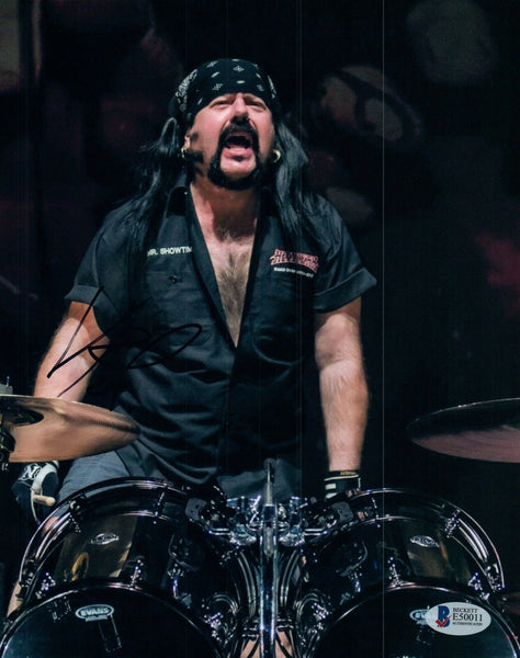 Vinnie Paul Signed Autograph 8x10 Photo PANTERA & HELLYEAH Drummer Beckett COA