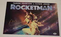 Taron Egerton Signed 11x17 Photo Poster ROCKETMAN Elton John PSA/DNA COA