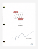 Nicolas Cage Signed Autographed Gone in 60 Seconds Script Screenplay ACOA COA