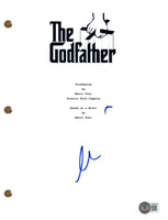 Al Pacino Signed Autograph The Godfather Movie Script Screenplay Beckett COA