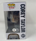 Corey Taylor Slipknot Signed Autographed Funko Pop Figure #177 Proof Beckett COA