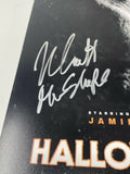 Nick Castle Signed Halloween Ends 11x17 Movie Poster Michael Myers Beckett COA