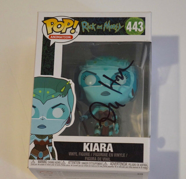 Dan Harmon Signed Rick and Morty KIARA 443 Funko Pop Figure Beckett COA