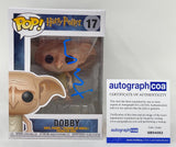 Toby Jones Signed Autograph Funko Pop Harry Potter Dobby 17 Figure ACOA COA