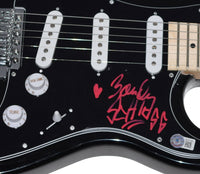 Zander Schloss Signed Autographed Electric Guitar The Circle Jerks Beckett COA