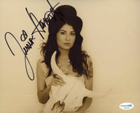 Jessica Hernandez & the Deltas Signed Autograph 8x10 Photo Band Singer ACOA COA