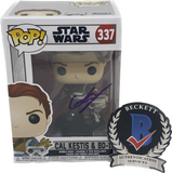 Cameron Monaghan Signed Cal Kestis Star Wars Jedi Fallen Order Funko Pop BAS COA