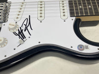 Jeff Pilson Signed Autographed Electric Guitar Foreigner Dokken Beckett COA