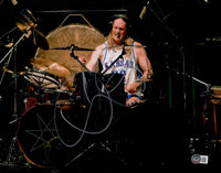 Danny Carey Tool Signed Autograph 11x14 Photo Drummer Tool Band Beckett COA