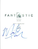 Miles Teller Signed Autographed FANTASTIC FOUR Movie Script COA VD