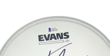 Jay Weinberg Signed Autographed 10" Drumhead Evans Slipknot Beckett BAS COA