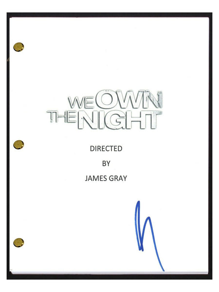 Joaquin Phoenix Signed Autographed We Own The Night Movie Script Screenplay COA