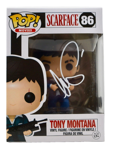 Al Pacino Signed Funko Pop Scarface Tony Montana 86 Autograph Beckett COA