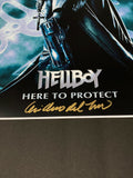 Guillermo Del Toro Signed Autographed Hellboy 12x18 Movie Poster Beckett COA
