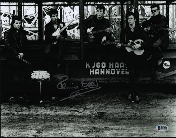 Pete Best Signed Autographed 11x14 Photo The Beatles Drummer Beckett COA