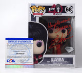 Cassandra Peterson Elvira Signed Funko Pop 68 Unpleasant Dreams Autograph PSA