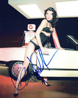 Crystal Renn Signed Autographed 8x10 Photo Hot Sexy Fashion Model COA VD