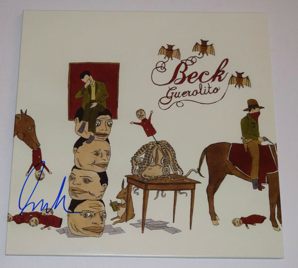 Beck Hansen Signed Autographed GUEROLITO Vinyl Record Album LP COA