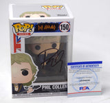 Phil Collen Signed Funko Pop Rocks Def Leppard Phil Collen 150 Autograph PSA COA