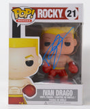 Dolph Lundgren Signed Autograph Funko Pop Rocky IV Ivan Drago #21 ACOA COA