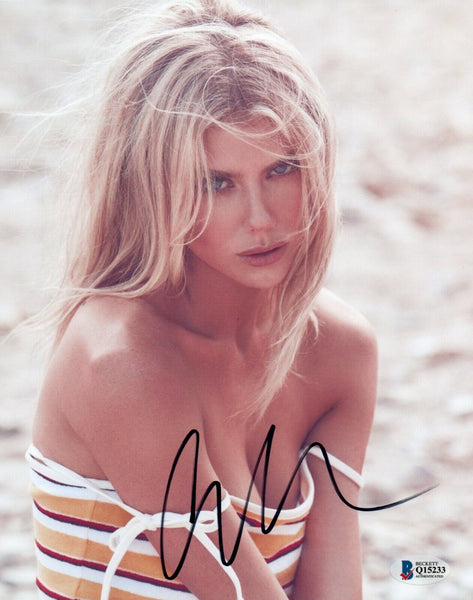 Charlotte McKinney Signed Autographed 8x10 Photo Hot Sexy Model Beckett BAS COA