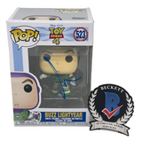 Tim Allen Signed Autograph Buzz Lightyear Funko Pop Toy Story 4 #523 Beckett COA