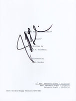 Jeff Garlin Signed Autographed The Goldbergs Full Pilot Episode Script