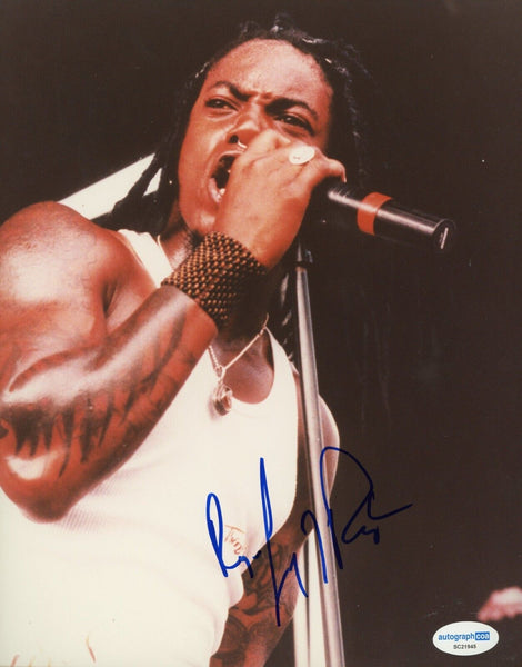 Lajon Witherspoon Sevendust Signed Autograph 8x10 Photo Lead Singer ACOA COA