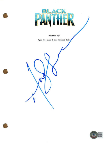 Andy Serkis Signed Autograph Black Panther Full Movie Script Beckett COA