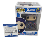 Olivia Munn Signed Funko Pop Figure Psylocke X-Men Marvel #180 Beckett COA