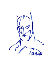 Steve Lieber Signed Autograph Hand Drawn Sketch Comic Illustrator Batman COA VD