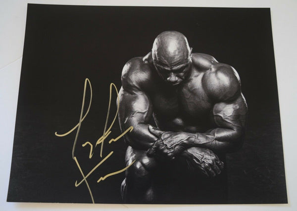 Toney Freeman Signed Autographed 11x14 Photo Bodybuilder Bodybuilding COA VD