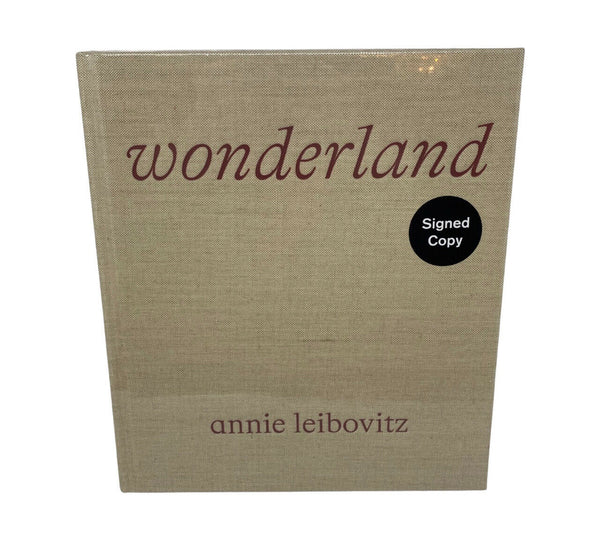 Annie Leibovitz Signed Autographed Wonderland Hardcover 1st Edition Book COA