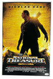 Nicolas Cage Signed National Treasure 12x18 Movie Poster Photo Autograph ACOA