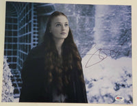 Sophie Turner Signed Autographed 11x14 Photo Game of Thrones Sansa PSA/DNA COA
