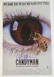 Clive Barker Signed Autographed Candyman 11x17 Movie Poster Photo Beckett COA
