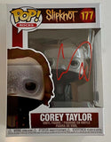 Corey Taylor Signed Autographed Funko Pop Figure Slipknot Beckett BAS COA